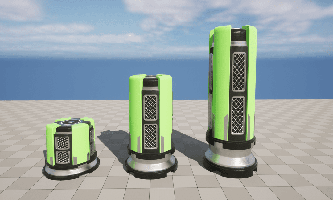 A Better Way of Streching Meshes In Unreal Engine